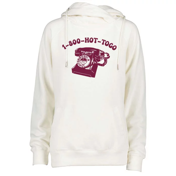 Hot To Go Wlw Midwest Princess Queer. Womens Funnel Neck Pullover Hood