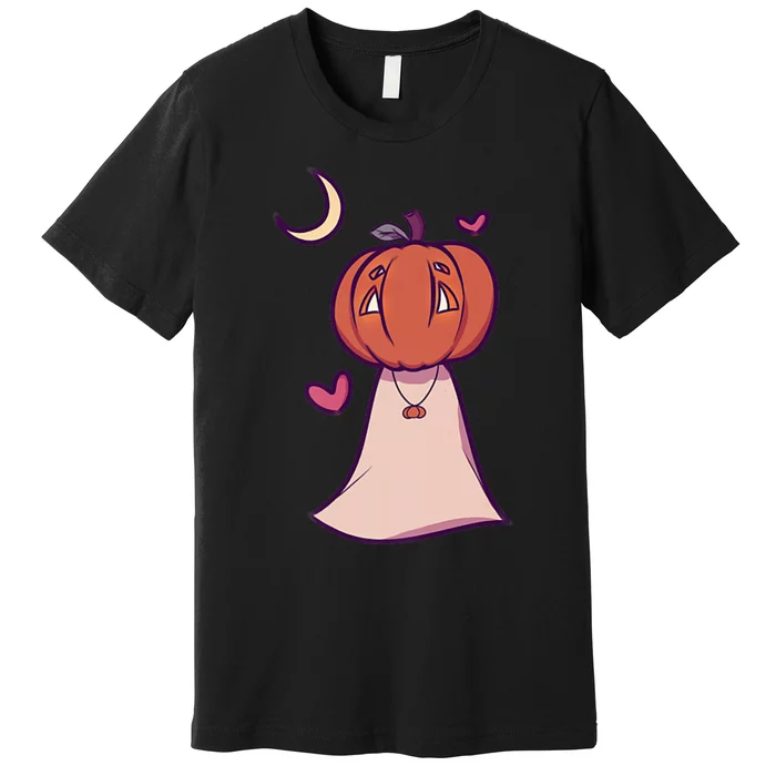 Haunted Threads: Ghoulish Glam Premium T-Shirt