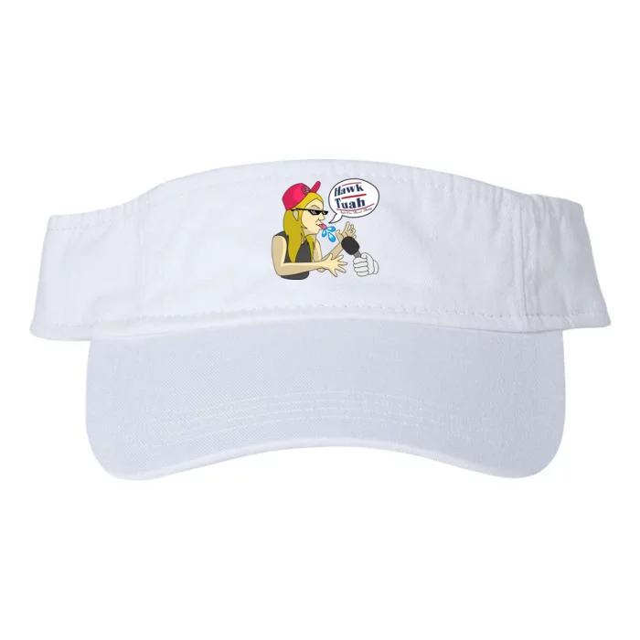 Hawk Tuah Girl Spit On That Thang Valucap Bio-Washed Visor