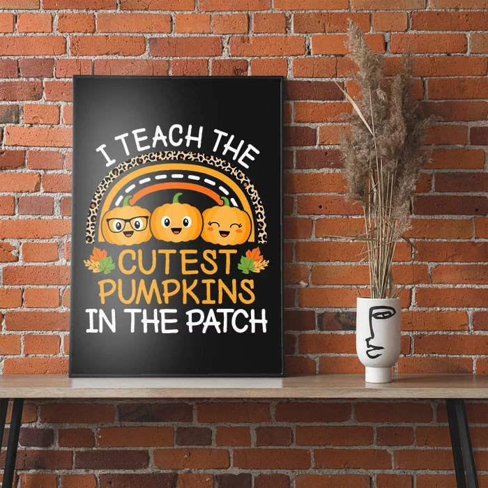 Halloween Teacher: Guide the Adorable Patch Pumpkins Poster