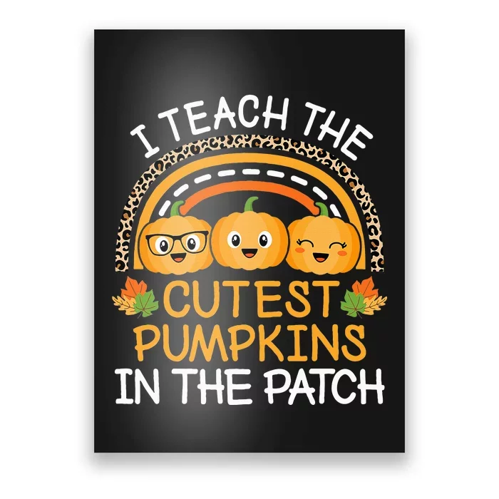 Halloween Teacher: Guide the Adorable Patch Pumpkins Poster