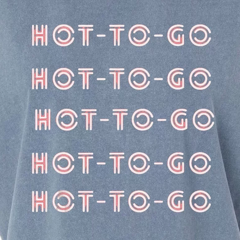 Hot To Go Hot To Go Bi Pride Lesbian Pride Queer Garment-Dyed Women's Muscle Tee