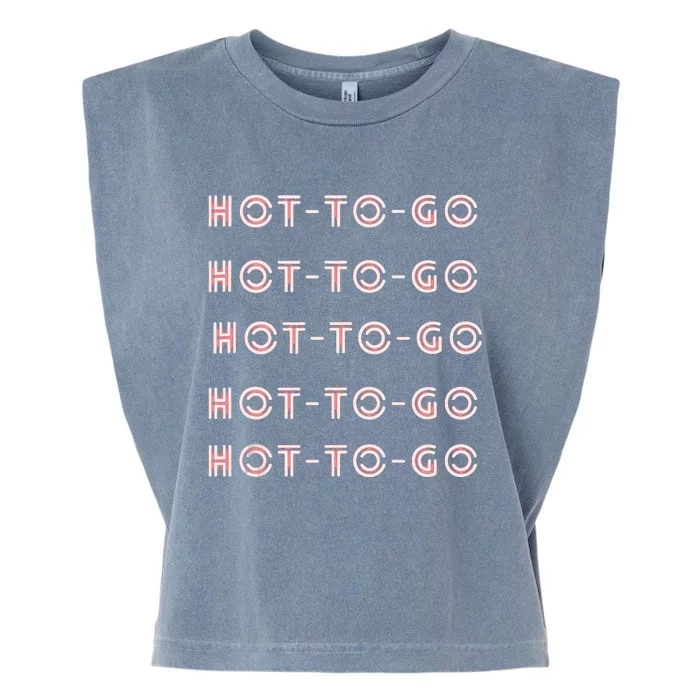 Hot To Go Hot To Go Bi Pride Lesbian Pride Queer Garment-Dyed Women's Muscle Tee