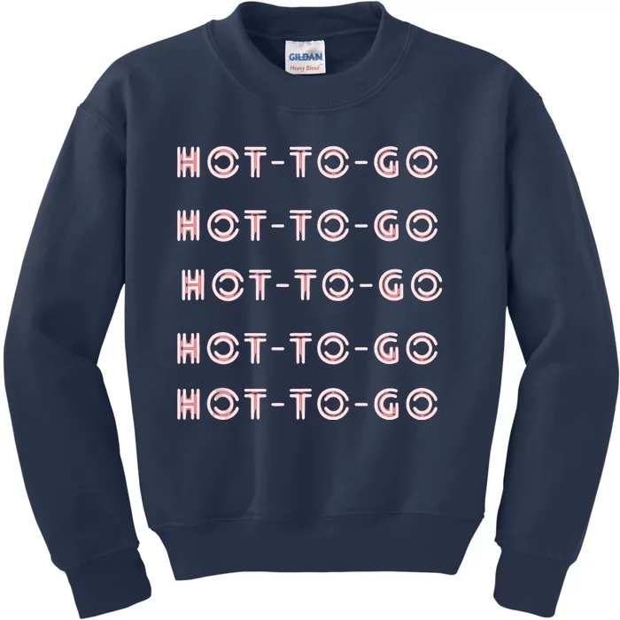 Hot To Go Hot To Go Bi Pride Lesbian Pride Queer Kids Sweatshirt