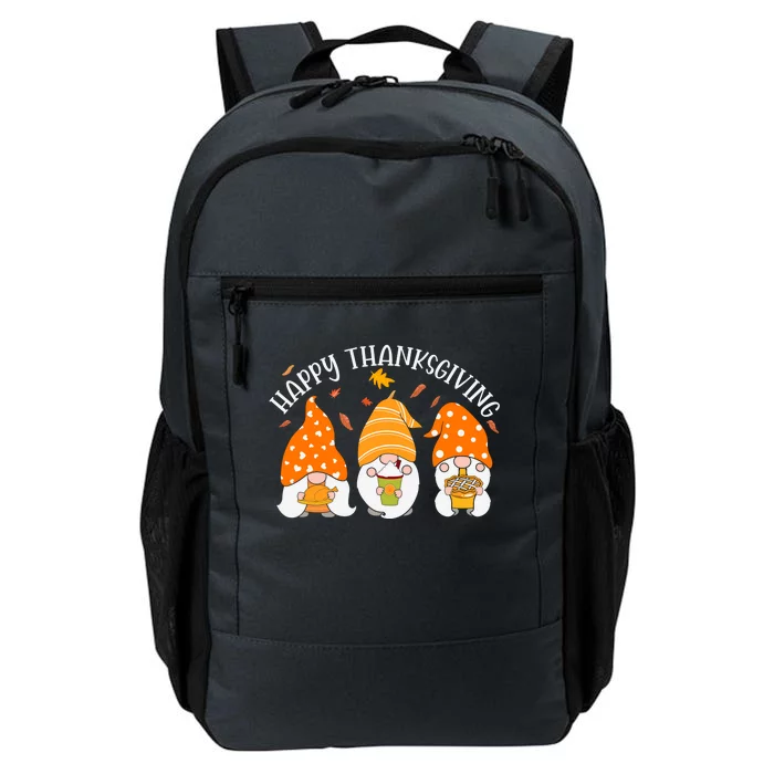 Happy Thanksgiving Gnome Festive Holiday Daily Commute Backpack