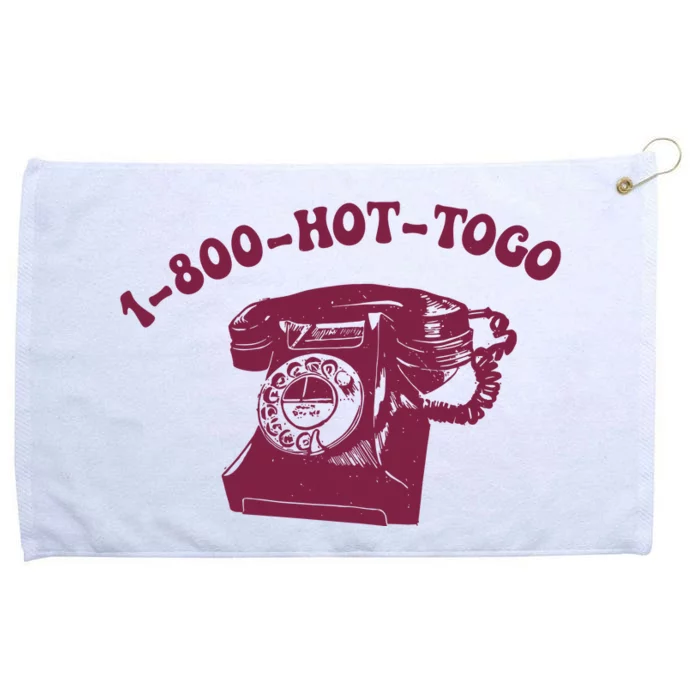 Hot To Go Grommeted Golf Towel