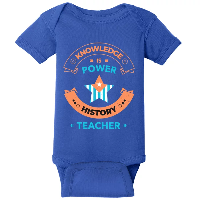 History Teacher Gift History Teacher Gift American Teacher Gift Baby Bodysuit