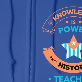 History Teacher Gift History Teacher Gift American Teacher Gift Full Zip Hoodie