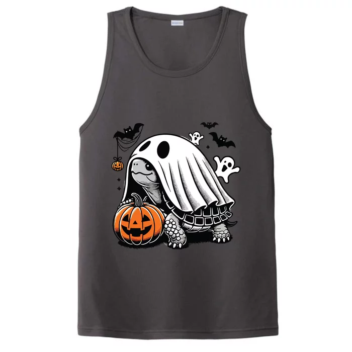 Halloween Turtle Ghost Pumpkin Costume Terrapin Tortoise Performance Tank