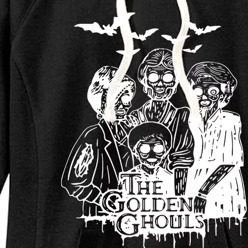 Halloween The Golden Ghouls Zombie Scary Horror Women's Fleece Hoodie