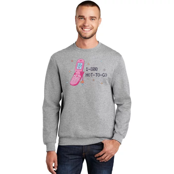 Hot To Go Lesbian Pride Tall Sweatshirt