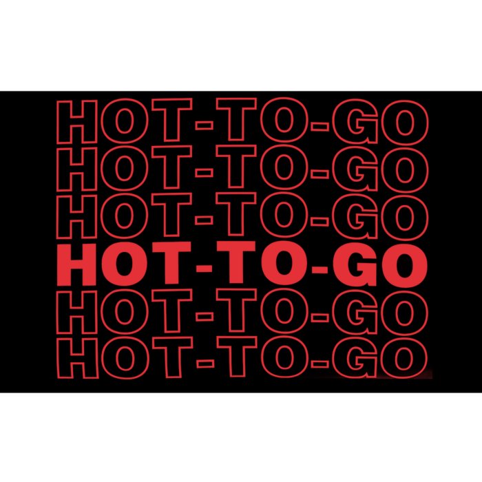 Hot To Go Lesbian Pride Queer Bi Pride Month Sapphic Bumper Sticker