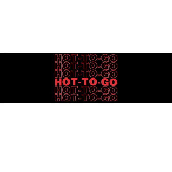 Hot To Go Lesbian Pride Queer Bi Pride Month Sapphic Bumper Sticker