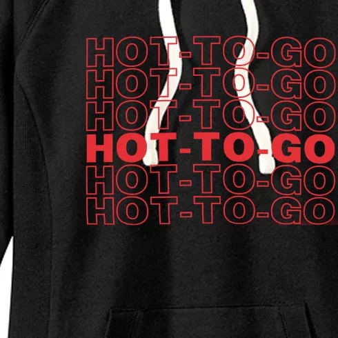 Hot To Go Lesbian Pride Queer Bi Pride Month Sapphic Women's Fleece Hoodie