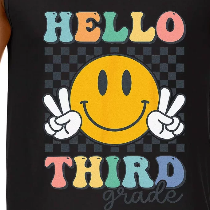 Hello Third Grade Retro Smile Team 3rd Grade Back To School Comfort Colors® Tank Top