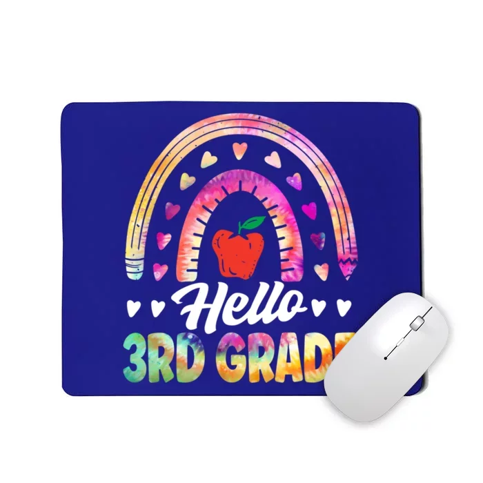 Hello Third Grade Back To School 3Rd Grade Squad Teacher Gift Mousepad