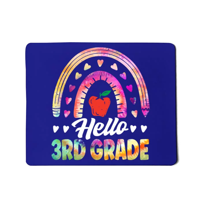 Hello Third Grade Back To School 3Rd Grade Squad Teacher Gift Mousepad