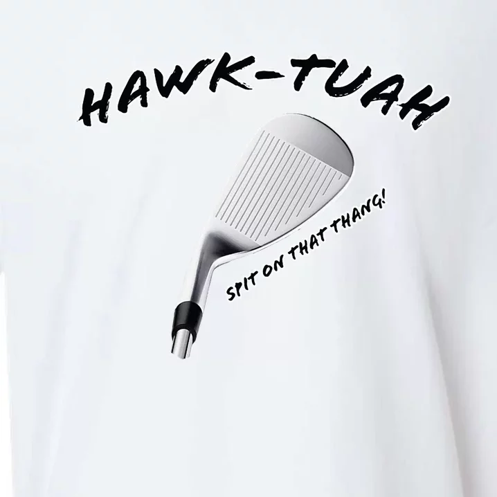 Hawk Tuah Golf Sueded Cloud Jersey T-Shirt