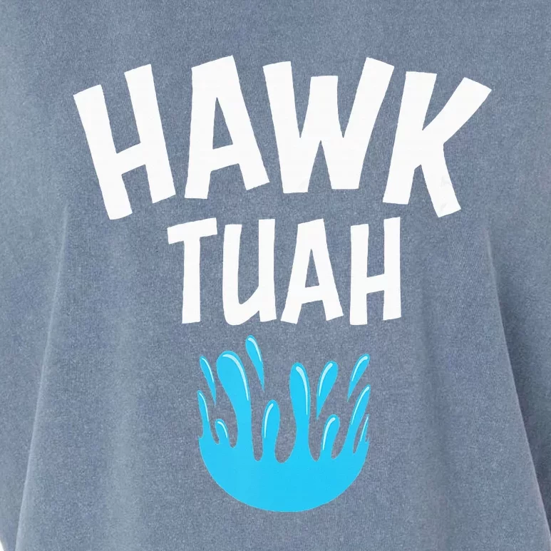 Hawk Tuah Garment-Dyed Women's Muscle Tee