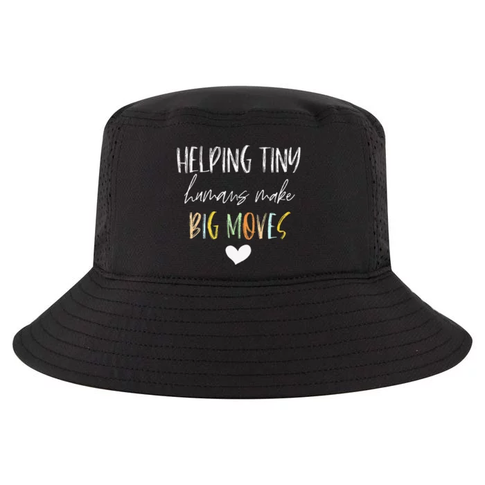 Helping Tiny Humans Make Big Moves Pediatric Therapist Cool Comfort Performance Bucket Hat