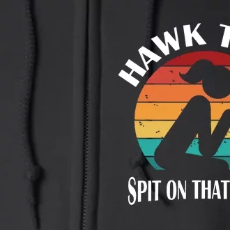 Hawk Tuah Full Zip Hoodie