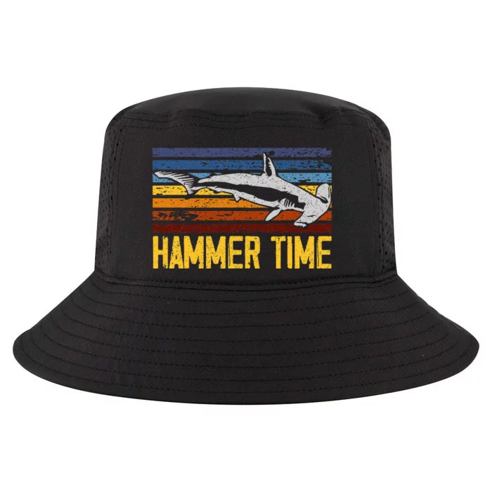 Hammer Time Hammerhead Shark Marine Biology Animal Cool Comfort Performance Bucket Hat