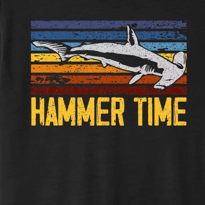 Hammer Time Hammerhead Shark Marine Biology Animal ChromaSoft Performance T-Shirt