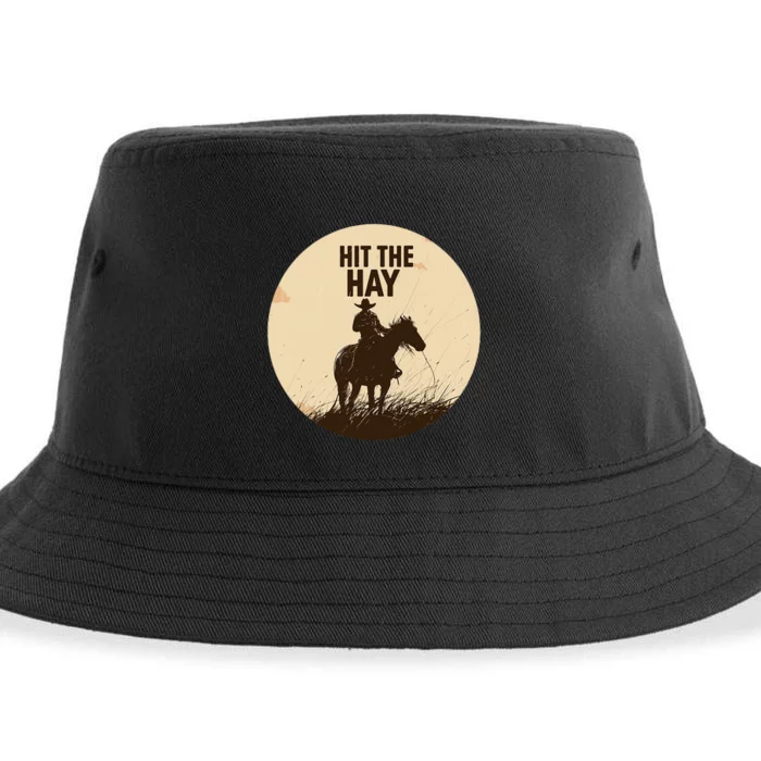 Hit The Hay Cowboy Sleep Wear Costume Sustainable Bucket Hat