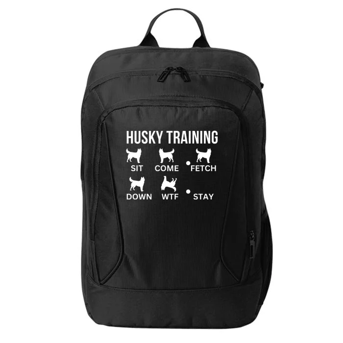 Husky Training Husky Dog Tricks City Backpack