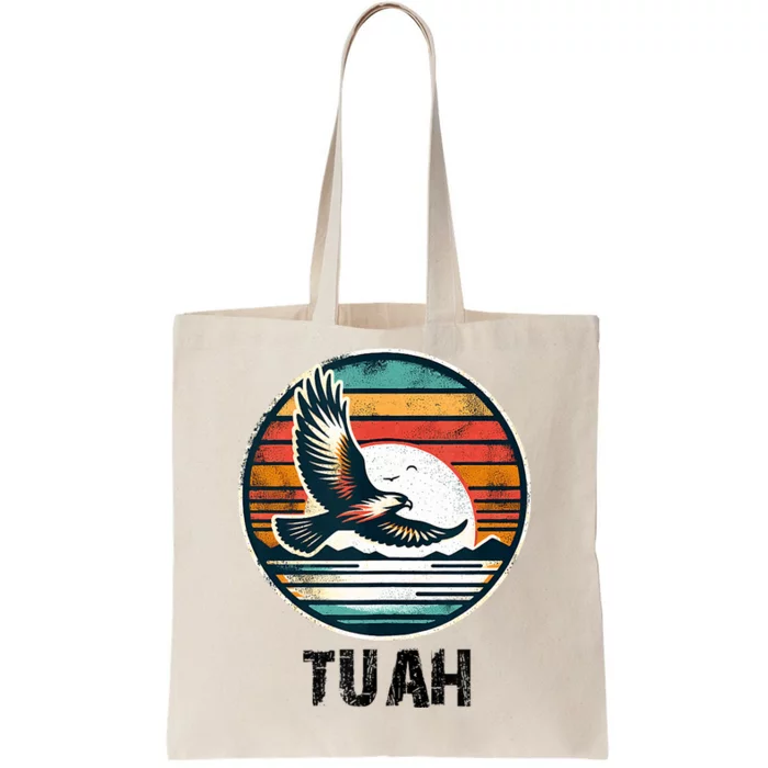 Hawk Tuah Hawk Tush Tote Bag