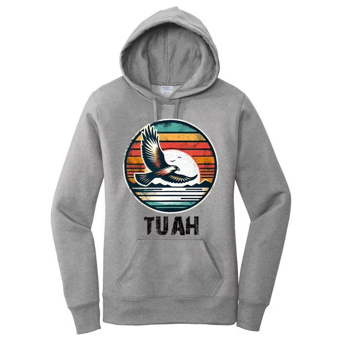 Hawk Tuah Hawk Tush Women's Pullover Hoodie