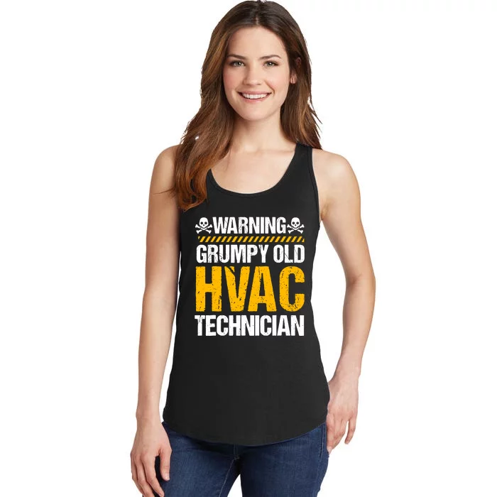 Hvac Technician Hvacr Tech Work Mechanic Installer Service Ladies Essential Tank