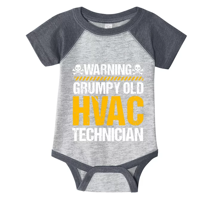 Hvac Technician Hvacr Tech Work Mechanic Installer Service Infant Baby Jersey Bodysuit