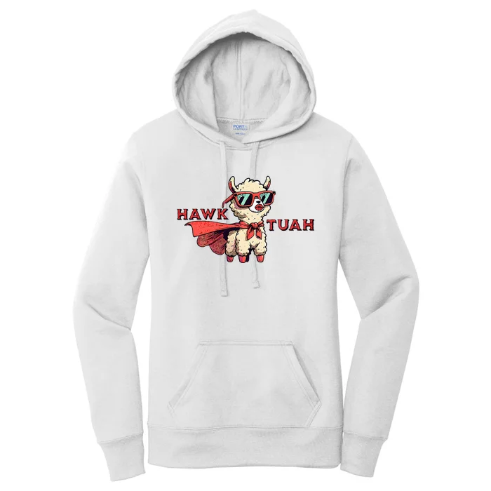 Hawk Tuah Women's Pullover Hoodie