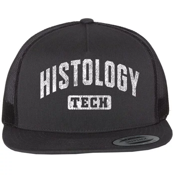 Histology Tech Histologic Technician Histotechnician Flat Bill Trucker Hat