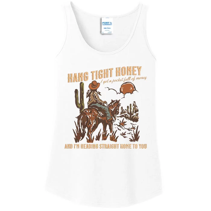 Hang Tight Honey Ladies Essential Tank