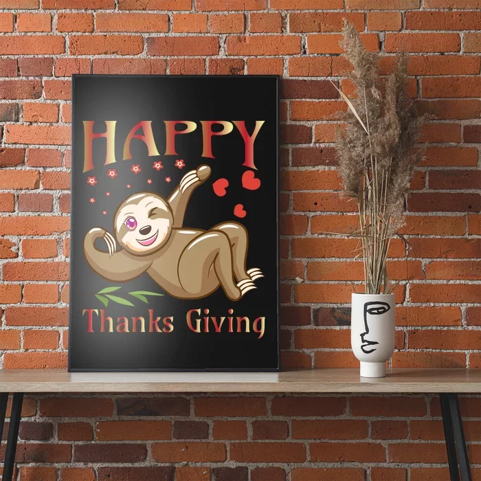 Happy Thanksgiving Poster