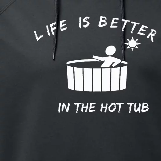 Hot Tub Performance Fleece Hoodie