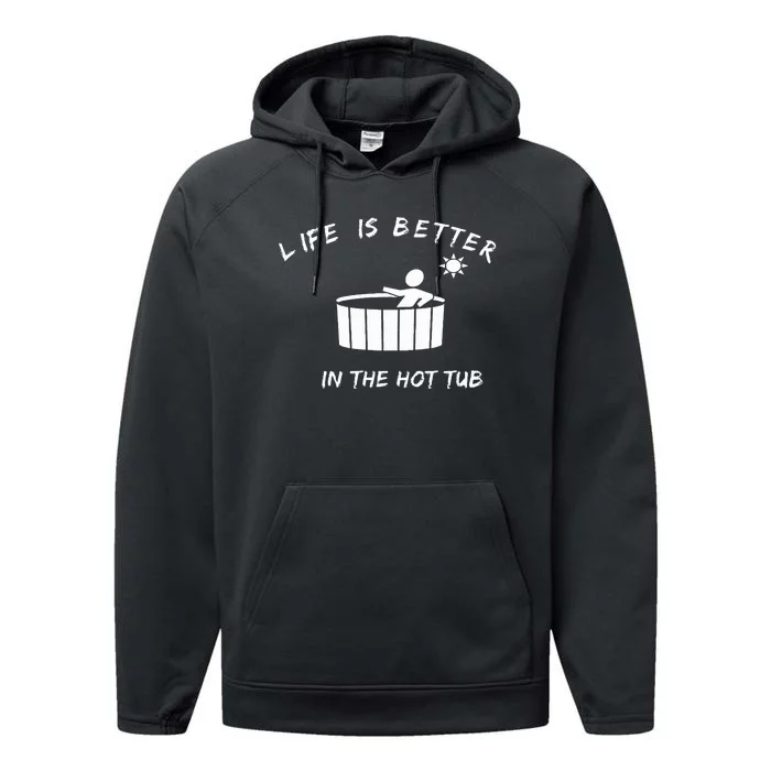 Hot Tub Performance Fleece Hoodie