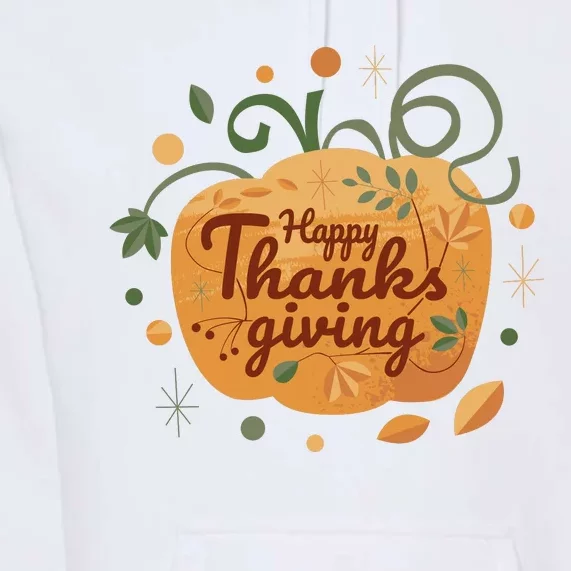 Happy Thanksgiving Holiday Pumpkin Autumn Premium Hoodie