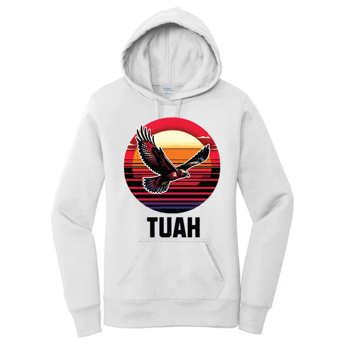 Hawk Tuah Hawk Tush Women's Pullover Hoodie