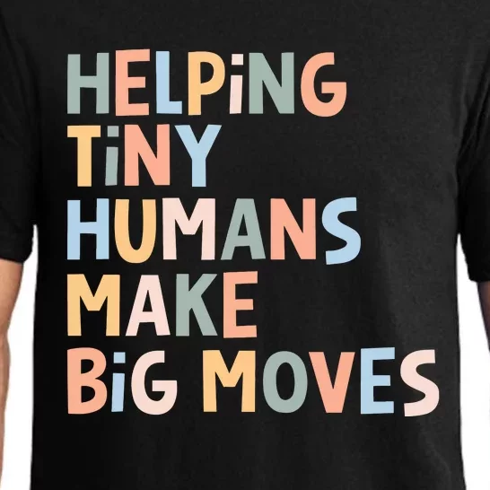 Helping Tiny Humans Make Big Moves Pajama Set