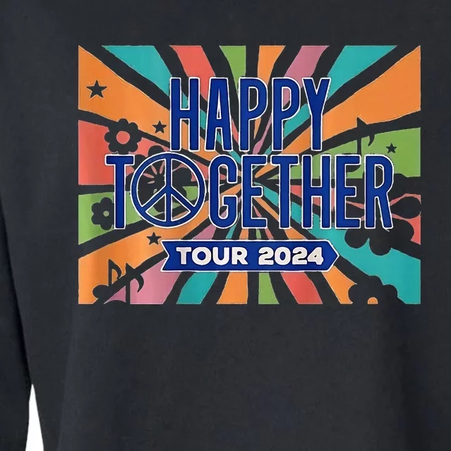 Happy Together Cropped Pullover Crew