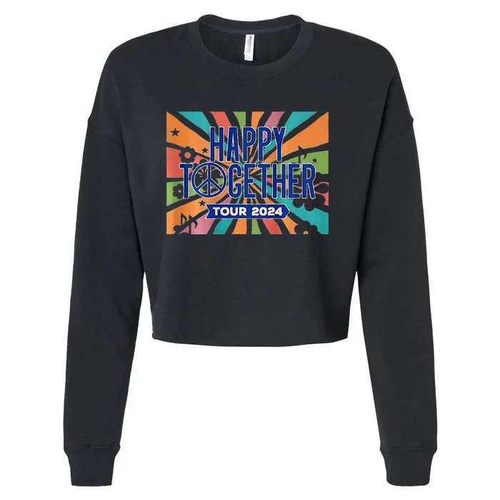 Happy Together Cropped Pullover Crew