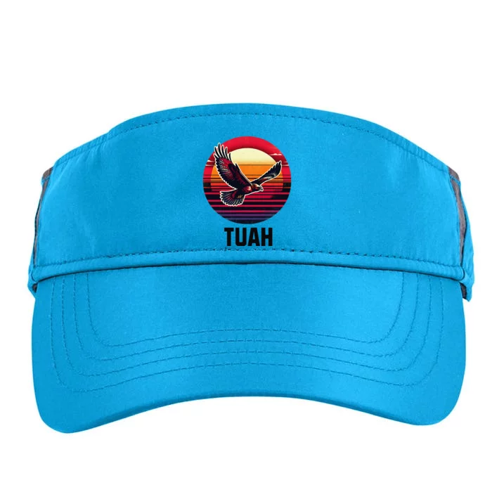 Hawk Tuah Hawk Tush Adult Drive Performance Visor