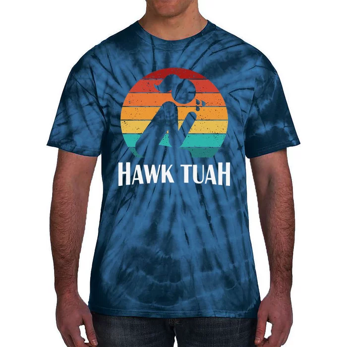 Hawk Tuah Tie-Dye T-Shirt