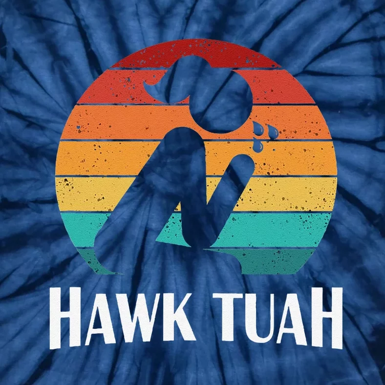 Hawk Tuah Tie-Dye T-Shirt