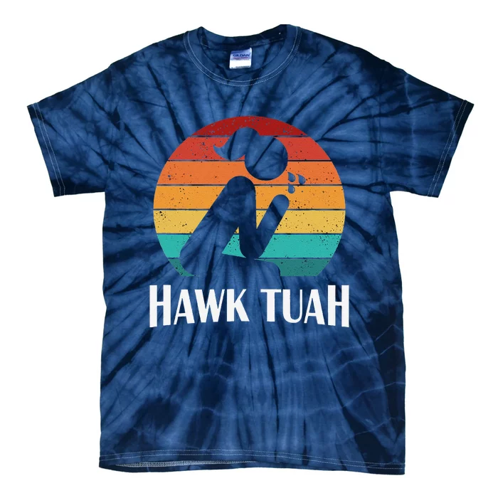 Hawk Tuah Tie-Dye T-Shirt