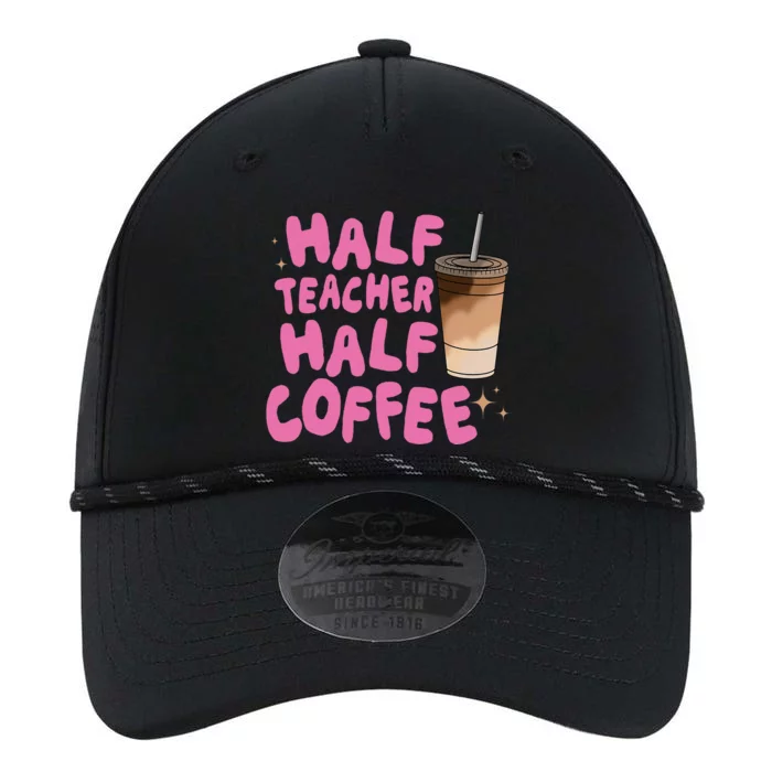 Half Teacher Half Coffee Teacher Performance The Dyno Cap