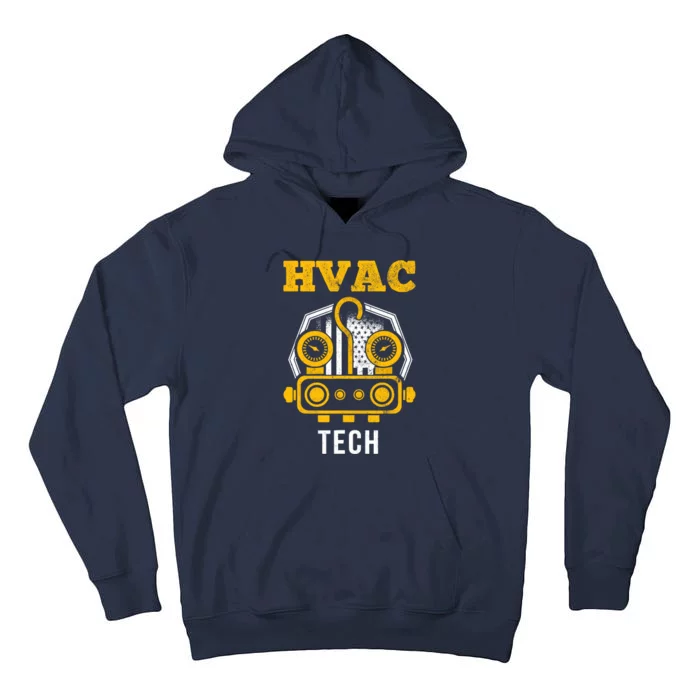 Hvac Tech Hvac Technician Ac Repairman Ac Installer Tall Hoodie